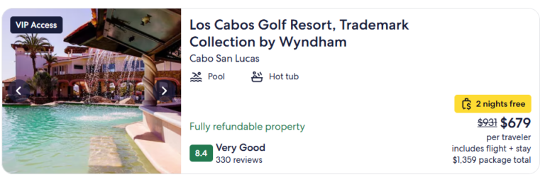 los cabo vacation deals
